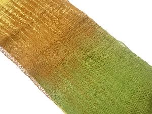 組織抽象模様夏用名古屋帯